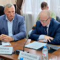 Директор МАУ "Коммунальное управление" Сергей Волотовский принял участие в еженедельной городской планерке.