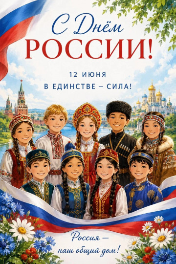 День России — не просто красный день календаря. Это про характер, про корни и про веру в свою страну. Будем сильными, останемся людьми. Своих не бросаем. С праздником! 🇷🇺