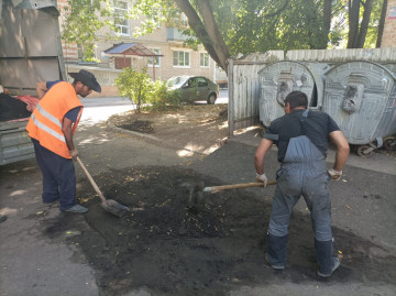 Благоустройство контейнерной площадки по адресу Любого 5