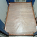 Выполнен ремонт пола в кабинах лифтов по ул.Ленина д. 99 и  Курчатова д. 43