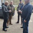 Встретились с ФКР и жителями перед началом ремонта фасада МКД по пр. Ленина 6/4