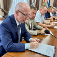 Директор МАУ "Коммунальное управление" принял участие в рабочем совещании городской планерки.
