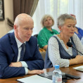 Директор МАУ "Коммунальное управление" Сергей Волотовский принял участие в еженедельной городской планерке.